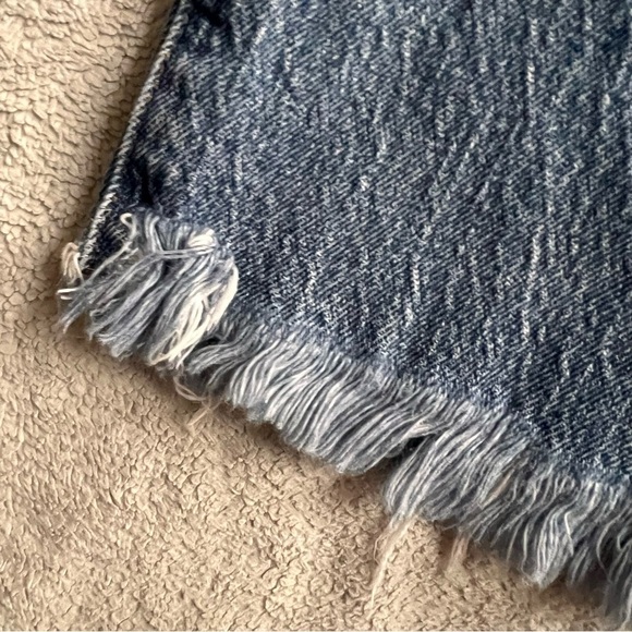 Madewell The Perfect Vintage Jean High Rise Tapered Mom Denim Raw Hem Ainsworth - Picture 5 of 17